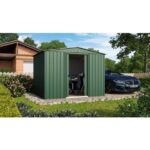 KOVINSKA VRTNA HIŠKA GLOBEL TOWER 108 ZELENA Š296 X G238 X V203 CM - slika 7